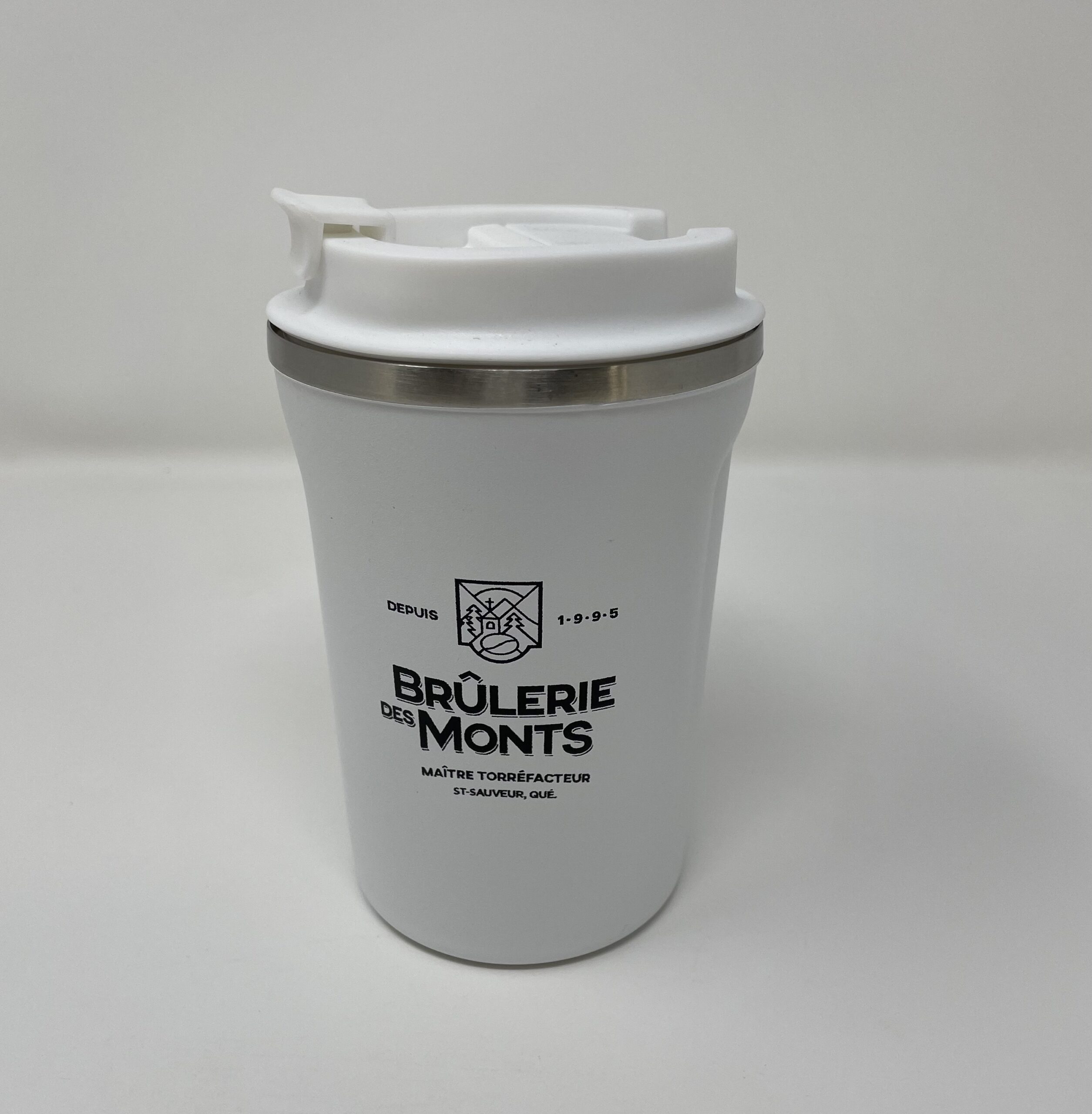 Goodatech 380 ml/13 oz tasse de voyage café thermique en acier inoxydable,  sans BPA vide isolé bouteille d'eau, pour café chaud/froid, thé et bière